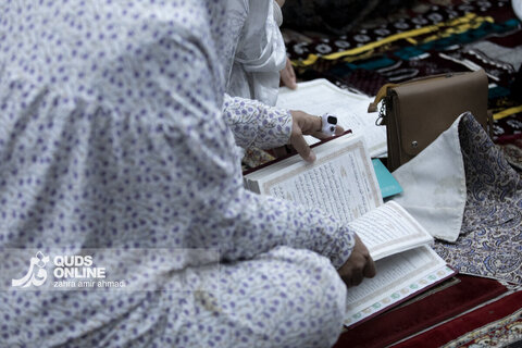 مراسم معنوی اعتکاف در مسجد گوهرشاد