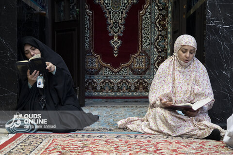 مراسم معنوی اعتکاف در مسجد گوهرشاد