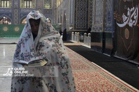 مراسم معنوی اعتکاف در مسجد گوهرشاد