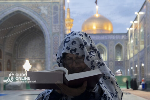 مراسم معنوی اعتکاف در مسجد گوهرشاد