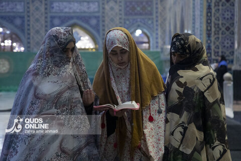 مراسم معنوی اعتکاف در مسجد گوهرشاد