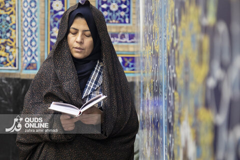 مراسم معنوی اعتکاف در مسجد گوهرشاد