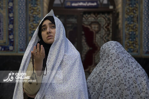 مراسم معنوی اعتکاف در مسجد گوهرشاد