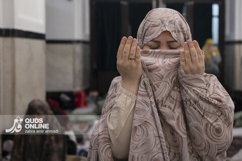 مراسم معنوی اعتکاف در مسجد گوهرشاد