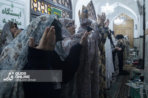 مراسم معنوی اعتکاف در مسجد گوهرشاد