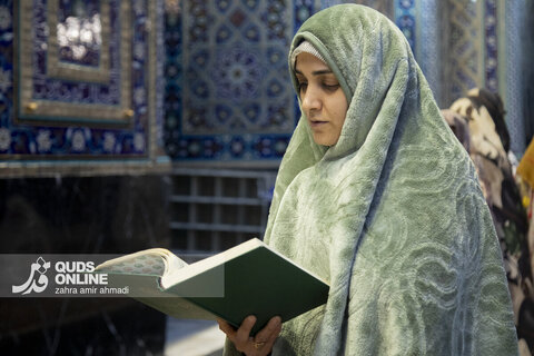 مراسم معنوی اعتکاف در مسجد گوهرشاد