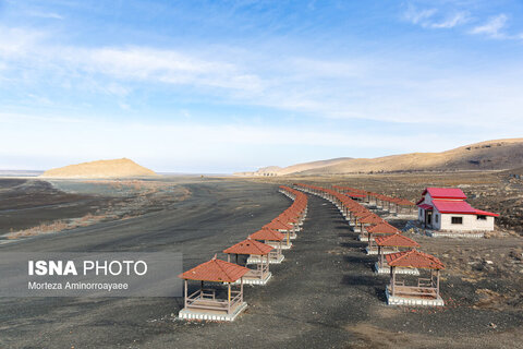 بازگشت خشکی به دریاچه ارومیه
