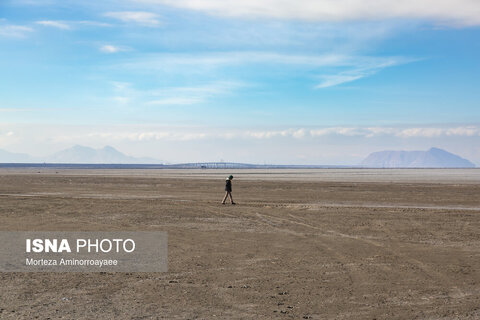 بازگشت خشکی به دریاچه ارومیه