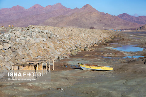 بازگشت خشکی به دریاچه ارومیه