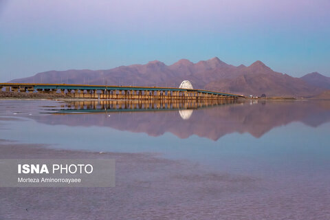 بازگشت خشکی به دریاچه ارومیه