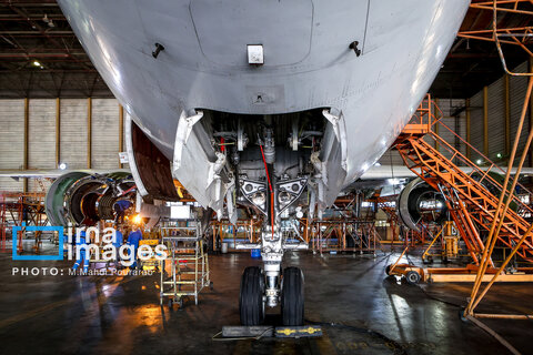 پیش از تیک‌آف در آشیانه