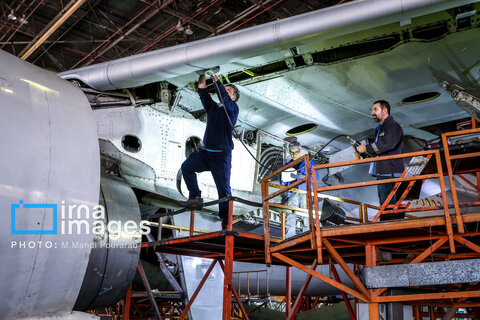 پیش از تیک‌آف در آشیانه