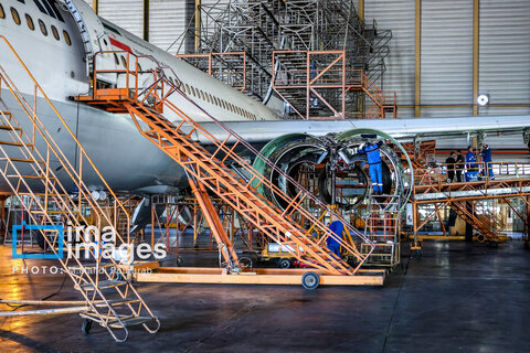 پیش از تیک‌آف در آشیانه