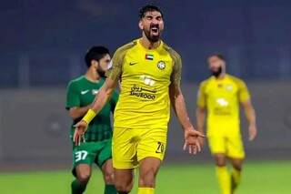 دبل شهریار مغانلو برای اتحاد کلباء امارات
