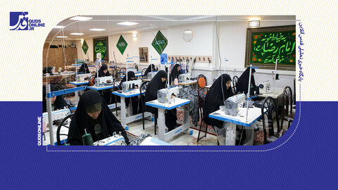 کارخانه کوچک چادرهای امانتی