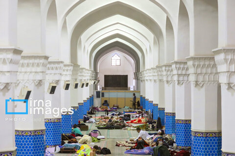 اعتکاف در مسجد ملا اسماعیل یزد