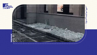 فیلم | وضعیت هولناک یک ایستگاه مترو بعد از آشوب های اخیر