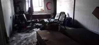 اطلاعیه هلال‌احمر در پی تخریب تعدادی از پایگاه‌ها، خودروها و تجهیزات امدادی