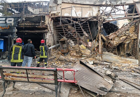 گزارش تصویری| تصاویری از تخریب اموال عمومی در پی نا آرامی‌های اخیر در مشهد