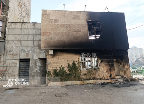 گزارش تصویری| تصاویری از تخریب اموال عمومی