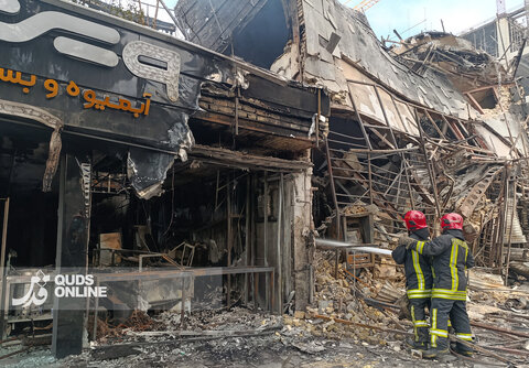 گزارش تصویری| تصاویری از تخریب اموال عمومی