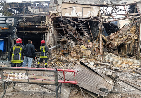 گزارش تصویری| تصاویری از تخریب اموال عمومی