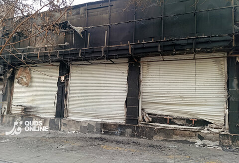 گزارش تصویری| تصاویری از تخریب اموال عمومی