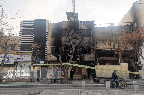 گزارش تصویری| تصاویری از تخریب اموال عمومی