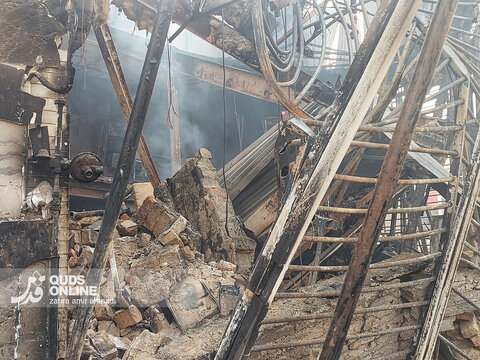 تصاویری از تخریب اموال عمومی در پی نا آرامی‌ها در تهران