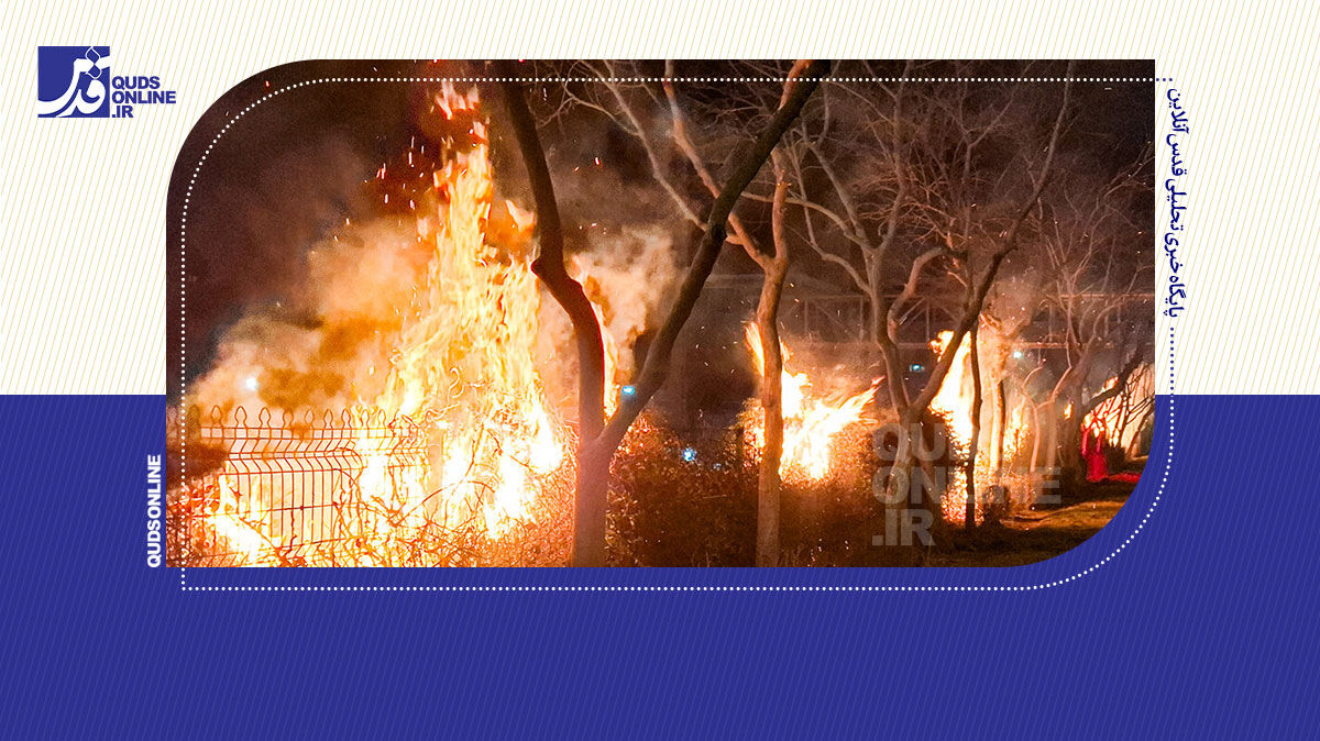 فیلم | پرتاب کوکتل مولوتوف به ساختمان صداوسیما