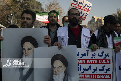 اجتماع همبستگی ملی مردم تهران