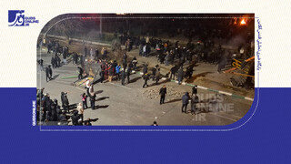 فیلم | اغتشاشگران اینگونه تخریب می‌کردند