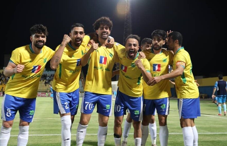 مهاجم نساجی مازندران در صنعت‌نفت آبادان