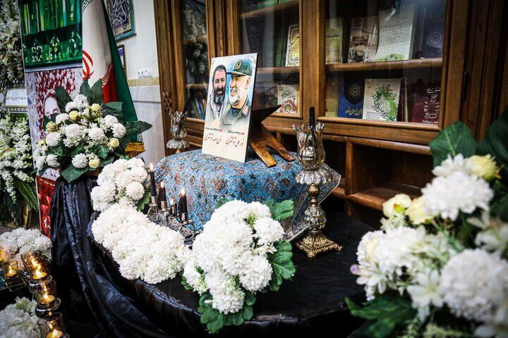 مراسم بزرگداشت شهید مدافع امنیت «فرج الله شوشتری» در مشهد برگزار شد
