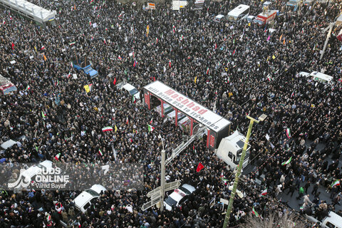 راهپیمایی مردم مشهد در محکومیت اغتشاشات اخیر