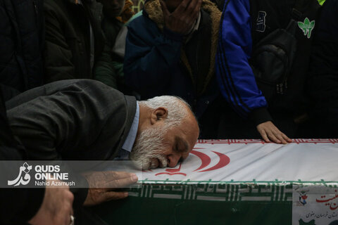 گزارش تصویری| تشییع پیکر دو تن از شهدای مدافع امنیت در مشهد