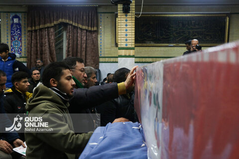 گزارش تصویری| تشییع پیکر دو تن از شهدای مدافع امنیت در مشهد