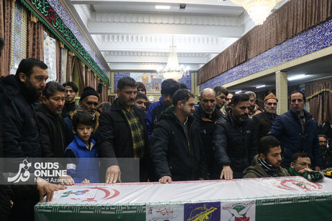 گزارش تصویری| تشییع پیکر دو تن از شهدای مدافع امنیت در مشهد