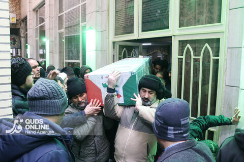 گزارش تصویری| تشییع پیکر دو تن از شهدای مدافع امنیت در مشهد