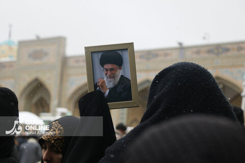 گزارش تصویری| تشییع پیکر دو تن از شهدای مدافع امنیت در مشهد