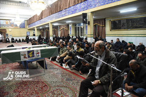 گزارش تصویری| تشییع پیکر دو تن از شهدای مدافع امنیت در مشهد