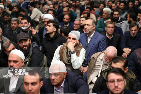 دیدار هزاران نفر از قشرهای مختلف مردم با رهبر انقلاب