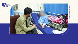 فیلم | من را آشوبگران با تیر جنگی زدند؛ معترضان نجاتم دادند