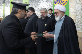 مراسم اهدای احکام خدام حرم مطهر رضوی