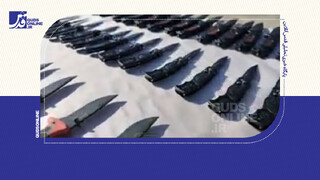 فیلم | کشف محموله سلاح سرد در بوشهر