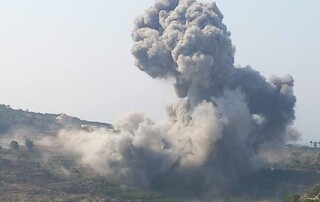 بمباران سنگین جنوب لبنان از سوی جنگنده‌های اسرائیلی