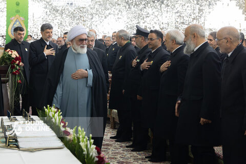 مراسم اهدای احکام خدام حرم مطهر رضوی