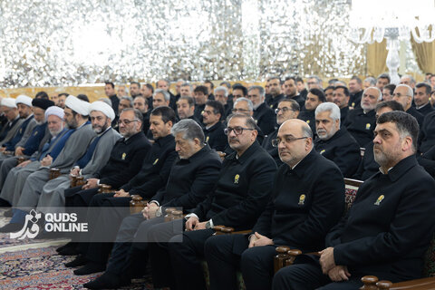 مراسم اهدای احکام خدام حرم مطهر رضوی