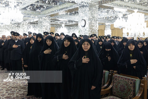 مراسم اهدای احکام خدام حرم مطهر رضوی