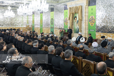 مراسم اهدای احکام خدام حرم مطهر رضوی